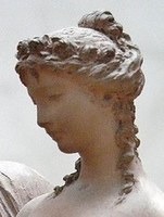 The bride and ancient Roman hairstyles