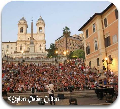 Download this The City Rome Often Lays Concerts Like This One Spanish picture