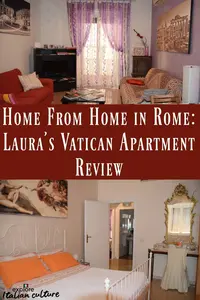 Pin Laura's apartment, Rome.