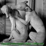 Statue of sighthounds