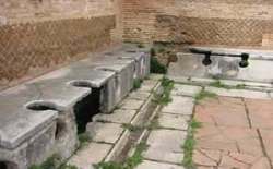 Ancient Roman toilets