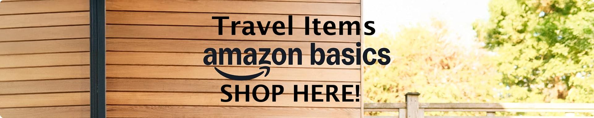 Amazon Basics Travel Items Shop