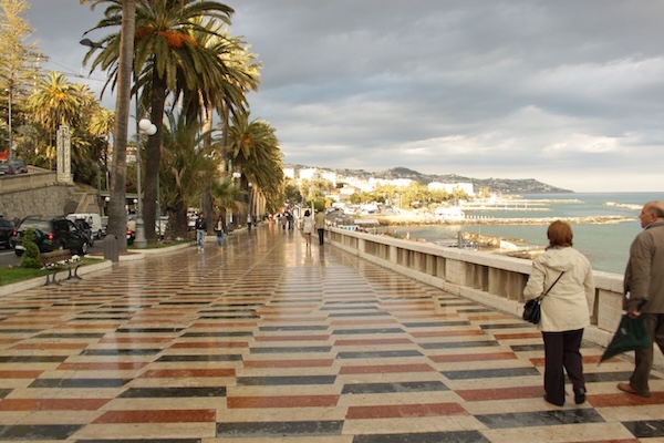 Corso Imperatrice in Sanremo