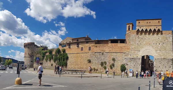 The Fortezza Medicea in Siena