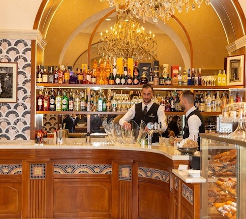 The Gran Caffe Cimmino in Naples