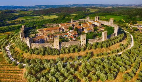 Monteriggioni in Tuscany