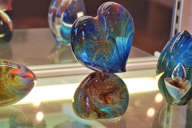An example of colored Murano glass in Venice