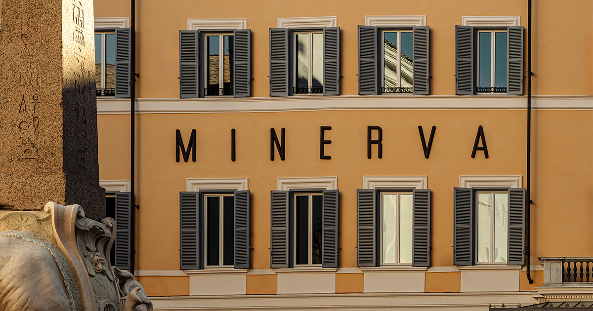 The Orient Express La Minerva hotel in Rome The Orient Express La Minerva hotel in Rome