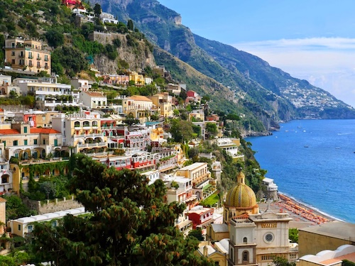 Praiano on the Amalfi coast