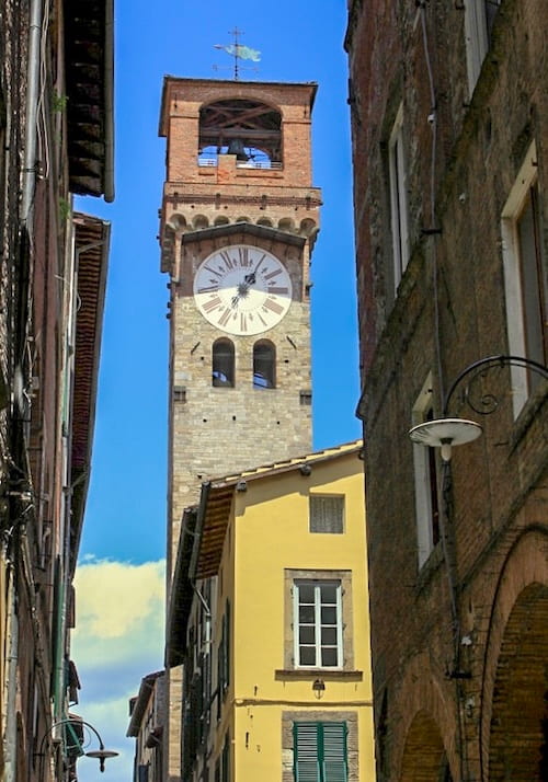 The Torre delle Ore in Lucca