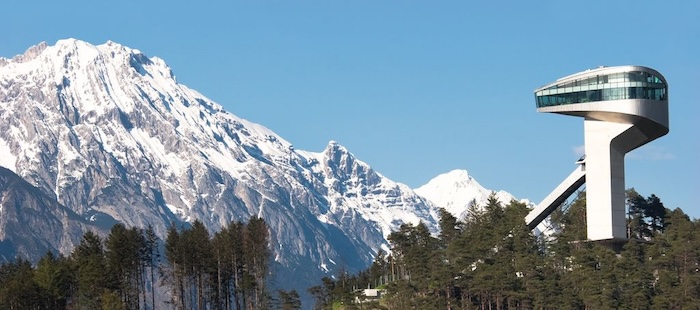 The Trampolino del Bergisel ski jump