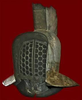 An original Gladiator helmet