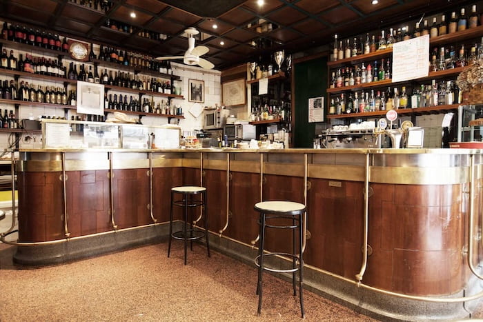 An inside view of Bar Jamaica in the Brera district, Milan An inside view of Bar Jamaica in the Brera district, Milan