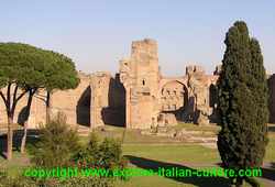 Bath houses at the city of Bath in the UK