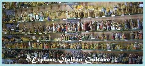 Presepe for sale on Piazza Navona's Christmas market