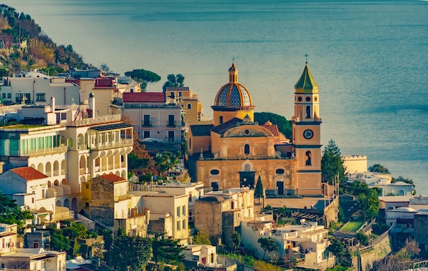 Conca dei Marini on the Amalfi coast
