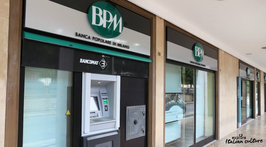 bankomaty w Banco Popolare Di Milano.