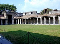 Exercise area, Pompeii