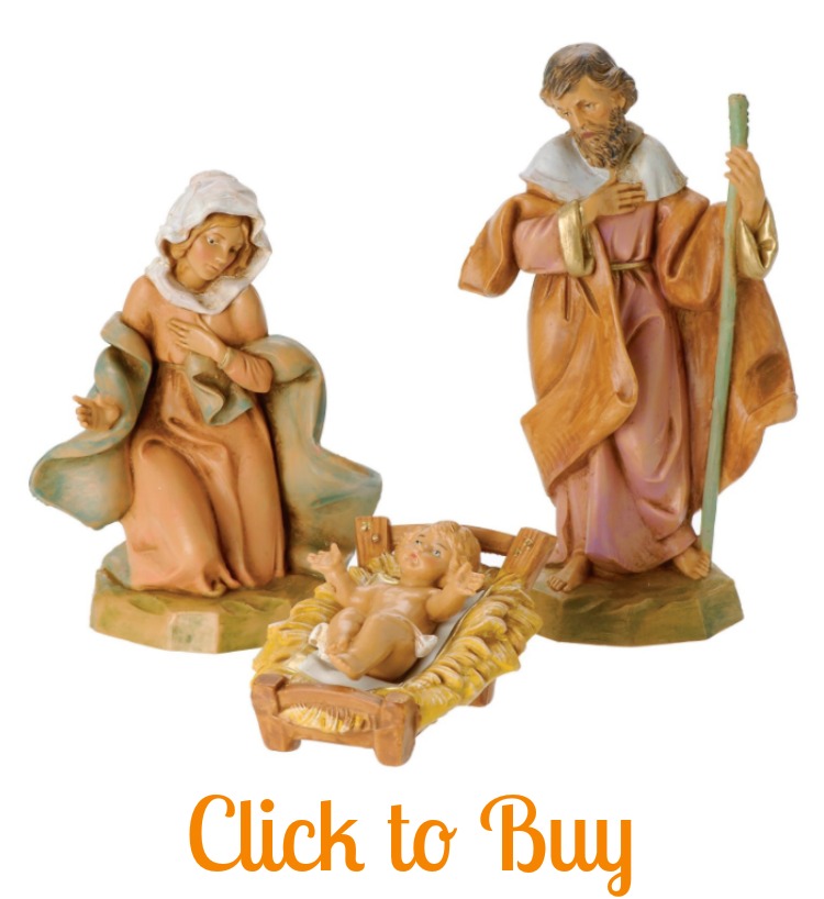 Holy Family figures.