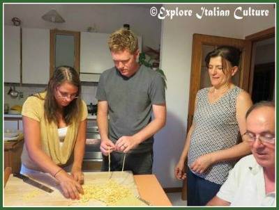 An easy fresh pasta recipe from our friend Graziella's kitchen.