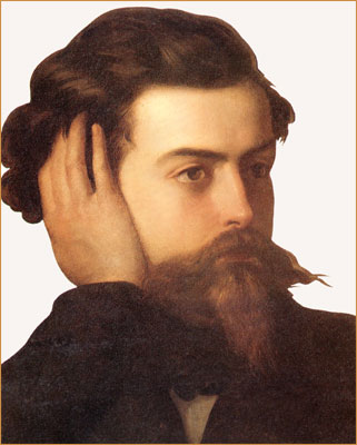 Goffredo Mameli, portrait.