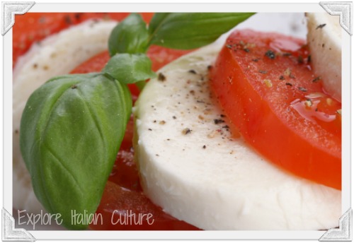 Caprese salad - a delicious healthy meal Caprese salad - a delicious healthy meal