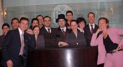 Hotel de Russie staff group