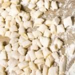 A pile of Gnocchi pasta