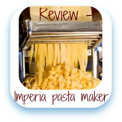 Review of Imperia's manual pasta machine - link
