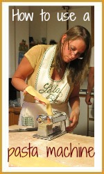 Link to how to use the Imperia pasta machine