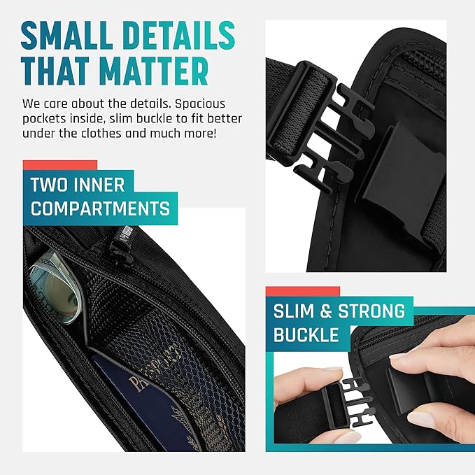 money belt anti theft 2025
