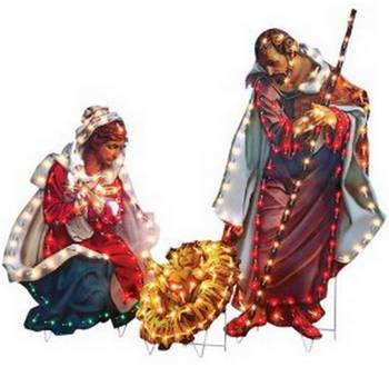 Fontanini outdoor nativity displays