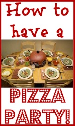 Link to how to have a pizza party! Link to how to have a pizza party!