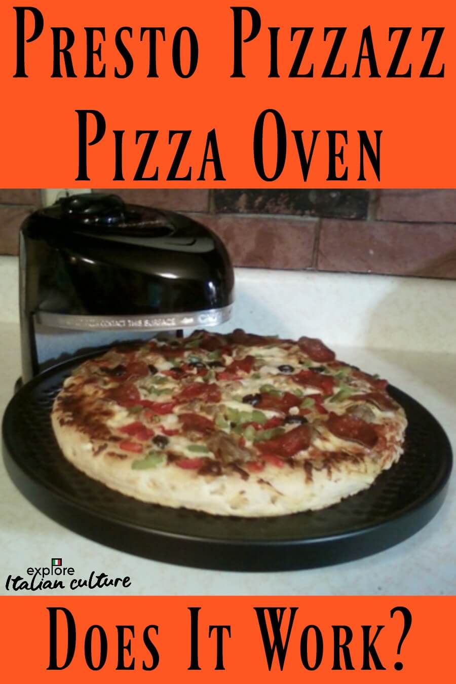 Presto pizzazz pizza oven stores discount