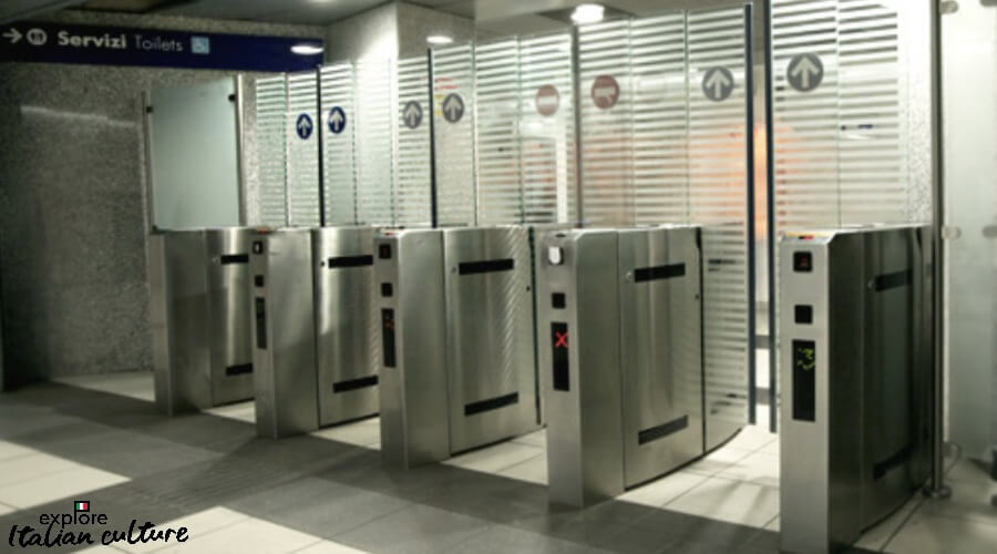 Toilets at Roma Termini station