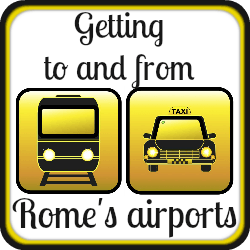 How to travel into Rome centre from the airports - link.