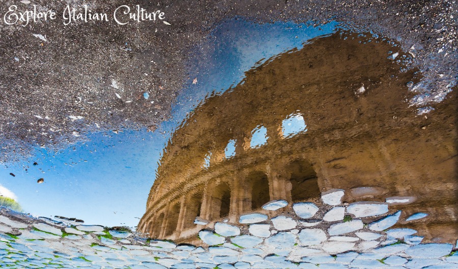 Rome in the rain - there's always scope for a good photo!