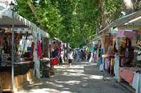 Rome shops market