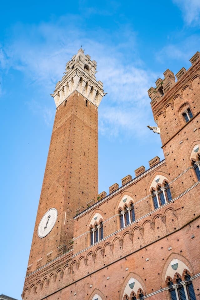 The Torre del Mangia in Siena