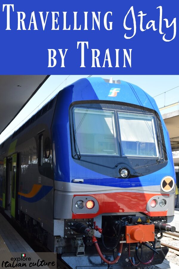 Train travel, Italy - Pin for later.