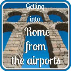 How to get from Rome's airports into the city - link.