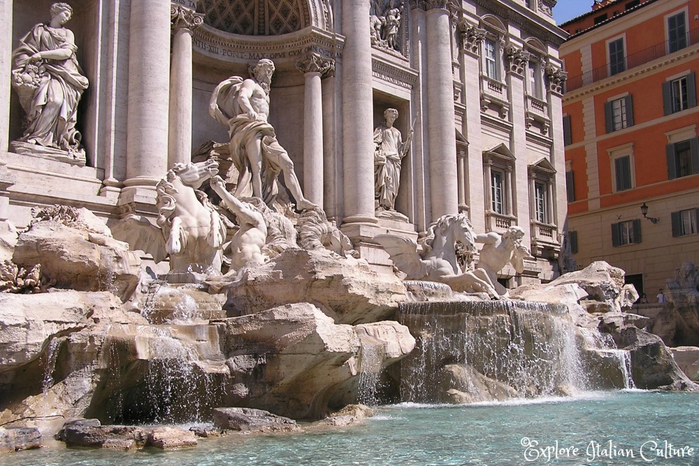 The Trevi Fountain: an amazing work of art - you'll never forget the first time you see it.