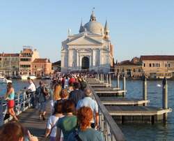 Venice Redentore pontoon bridge