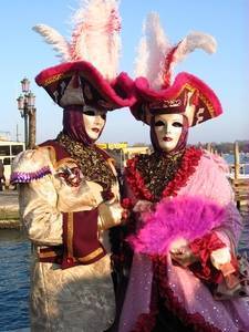 Authentic Venetian masquerade masks