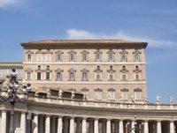 The Pope's residence in the Vatican