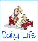 Ancient Roman daily life clickable link