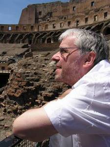 Mike at the Roman Colosseum