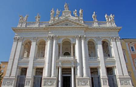 Lent calendar St John Lateran church