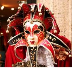 Italian masquerade masks Dr Death
