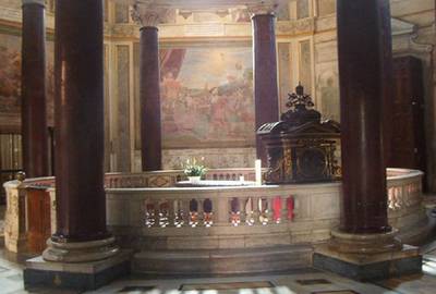 Lent calendar San Giovanni Laterano church